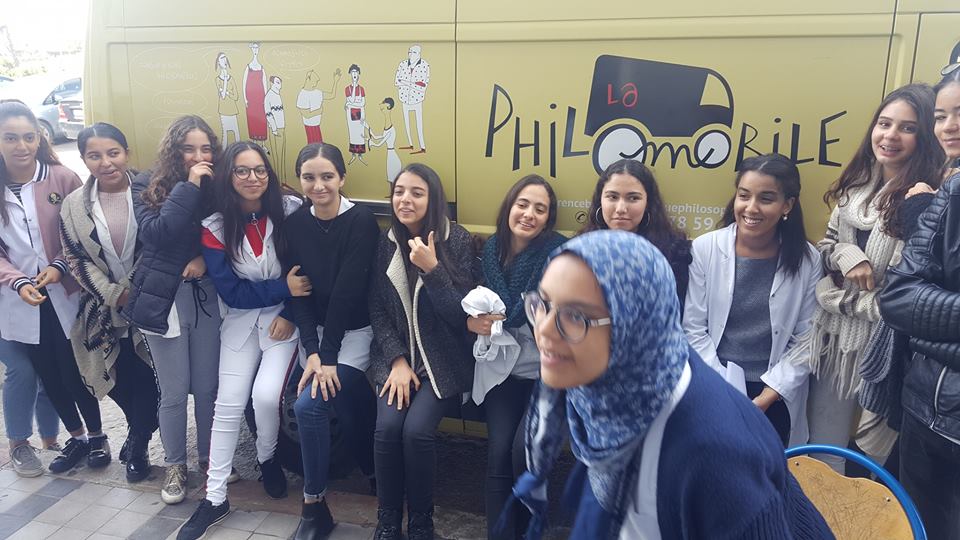 VOYAGE PHILOMOBILE JOUR 25. Dialogues philosophiques à Casablanca